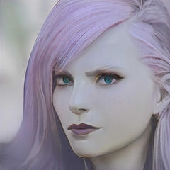 A portrait of Ananova in her youth